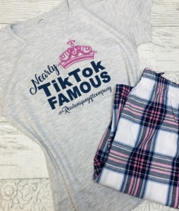 Personalised 'Nearly' TikTok Famous Pyjamas